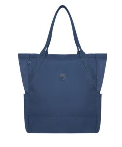 Water-Repellent Nylon Shopper Tote Bag - Ocean