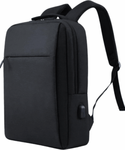 Water Resistant 15.6-inch Laptop Backpack with USB Charging Port