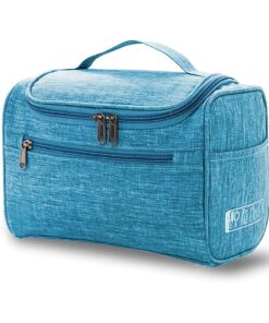 Water-Resistant Large Travel Bag for Women and Men - Blue