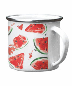 Watermelon Enamel Mug