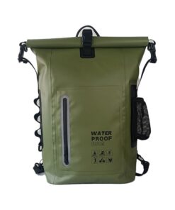 Waterproof Backpack Beach Backpack Travel Bag Comfortable Dry Bag Outdoor - Green