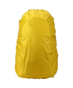 Waterproof Backpack Rain Cover For Outdoor Travel And Sports - 35-Litre - Yellow