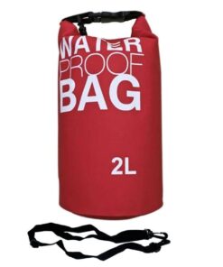 Waterproof Beach Bag 2L - Red
