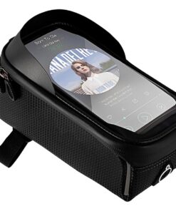 Waterproof Bike Phone Bag Cell Phone Organizer for Mobile Phones Up to 7"