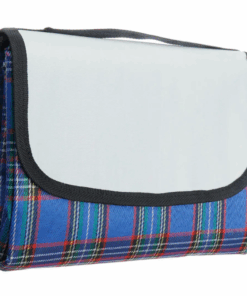 Waterproof, Foldable, Compact Outdoor Picnic Blanket - Blue