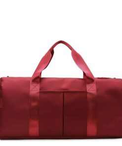 Waterproof Gym Bag Unisex Sports Travel Bag - Red
