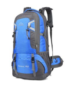 Waterproof Lightweight Travel Hiking Backpack-60L - Blue
