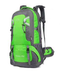 Waterproof Lightweight Travel Hiking Backpack - Green