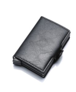 We Love Gadgets Dual Credit Card Pop Up Wallet - Black