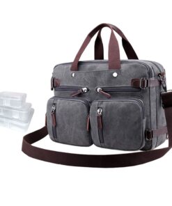 Webuy Laptop Shoulder Bag Durable Tablet Sleeve With Cable Box - Grey