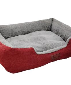 Wechsler Pets Felt Cat Nest - Dark Red - L