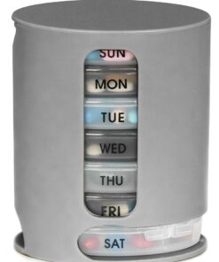 Weekly Pill Organizer 3 Times A Day + Backup