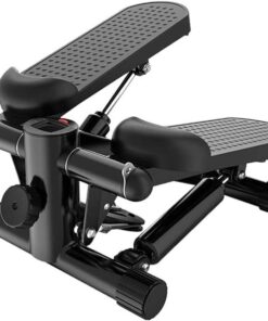 Wellcare Multifunctional Mini Stepper with Resistance Bands - Black