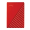 Western Digital 2TB My Passport Portable Hard Drive Red