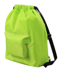 Wet & Dry Separation Drawstring Shoulder Bag - Green