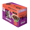 Whiskas Cat Food Multipack Pouch Meat in Gravy 48 X 85g