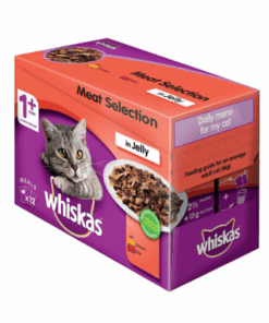 Whiskas Cat Food Multipack Pouch Meat in Jelly 48 X 85g