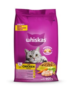 Whiskas Dry Adult Cat Food Chicken 900g
