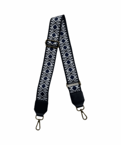 Wide Shoulder Handbag Strap Purse Strap Replacement - Adjustable Style. - Black