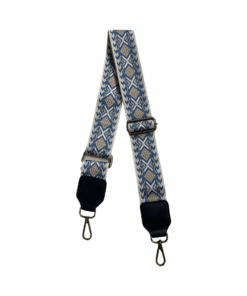 Wide Shoulder Handbag Strap Purse Strap Replacement - Adjustable Style. - Blue