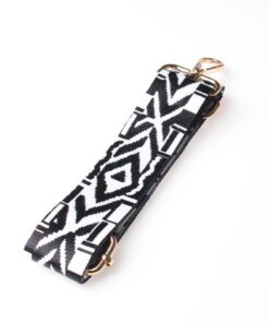 Wide Shoulder Handbag Strap Replacement - Adjustable - Black