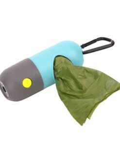 Wiggle Doggy Bag Holder with torch and 15 bags