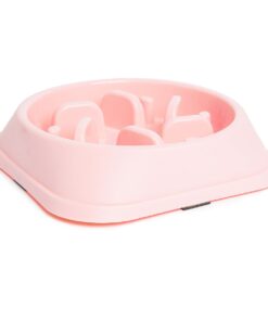 Wiggle - Slow Feeding Bowl - Blush Pink