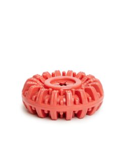 Wiggle Tyre Treat Toy - Red