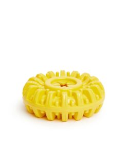 Wiggle Tyre Treat Toy - Yellow