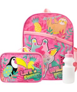 Wild Child Backpack and Lunch Bag Set
