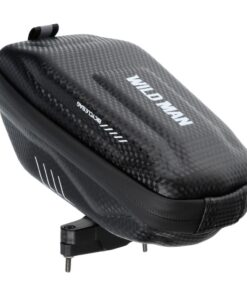 Wild Man Hardshell Frame Bag with Saddle Rail Clamp 0.8L - Quick Release