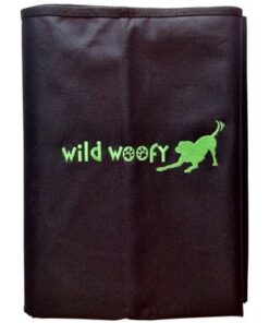Wild Woofy Universal Car Dog Hammock For 2 Headrests - Black