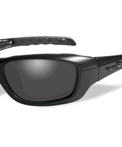 Wiley X Gravity Black Ops - Smoke Grey Lens Glasses with Matte Black Frame