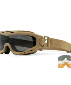 Wiley X Spear Multi Lens Goggles with Matte Tan Frame (3 Lenses)