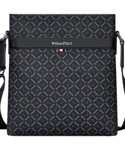 WilliamPOLO Men's Stylish Design Sling Bag