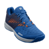 Wilson - Men's Kaos Comp 3.0 Classic Blue - Peacoat - Orange Tiger - UK 8