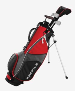 Wilson Profile JGI Junior Package Small Golf Set - Age 5 to 8 years - Red