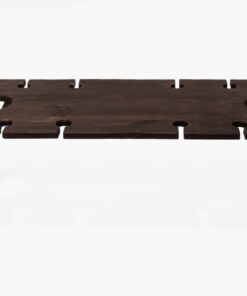 Wine-Picnic Foldable Table for 8- Brown