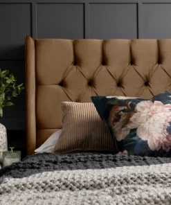 Winston King Headboard, Beige