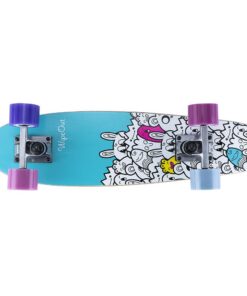 Wipeout Wipeout Skateboard Monsters - Teal Cruiser