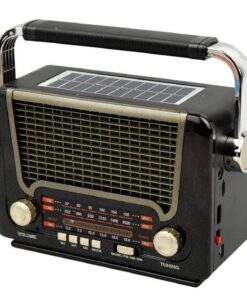 Wireless 3 Band Retro Radio AM/FM/SW - Grey