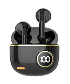 Wireless Bluetooth Earphones Earbuds In-Ear - Headphones with LED Display