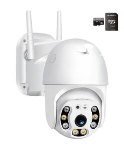 Wireless Smart HD Home Camera With 16GB Memory Card Expandable Bundle