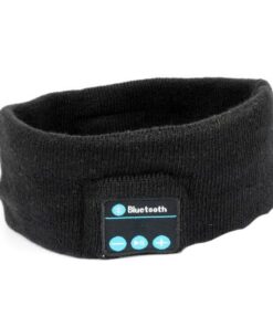 Wireless Wearable Headband with Bluetooth music player - Black