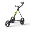 Wishbone One - Megalight - Golf Push Cart - Charcoal/Lime