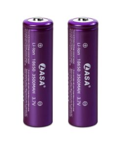 With TIP 2 X 18650 3.7V 3500MAH LI-ION CELL