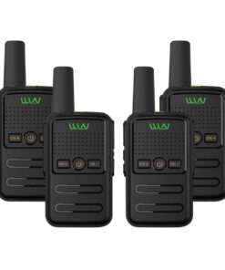 WLN Slimline Professional Two Way Radio Walkie Talkie 2 / 4 / 6 Pack - 6 Pack