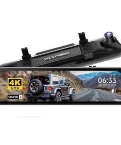 WOLFBOX G850 PRO 4K Mirror Dash Cam - Advanced Safety & Clarity