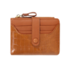 Woman Stone Style Card Holder Wallet - Brown