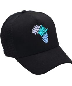 Wombat Jersey Trucker Cap - Black/Black